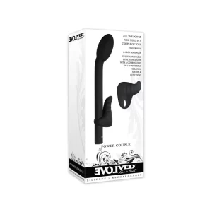 Anillo Vibrador y Consolador Pareja Evolved