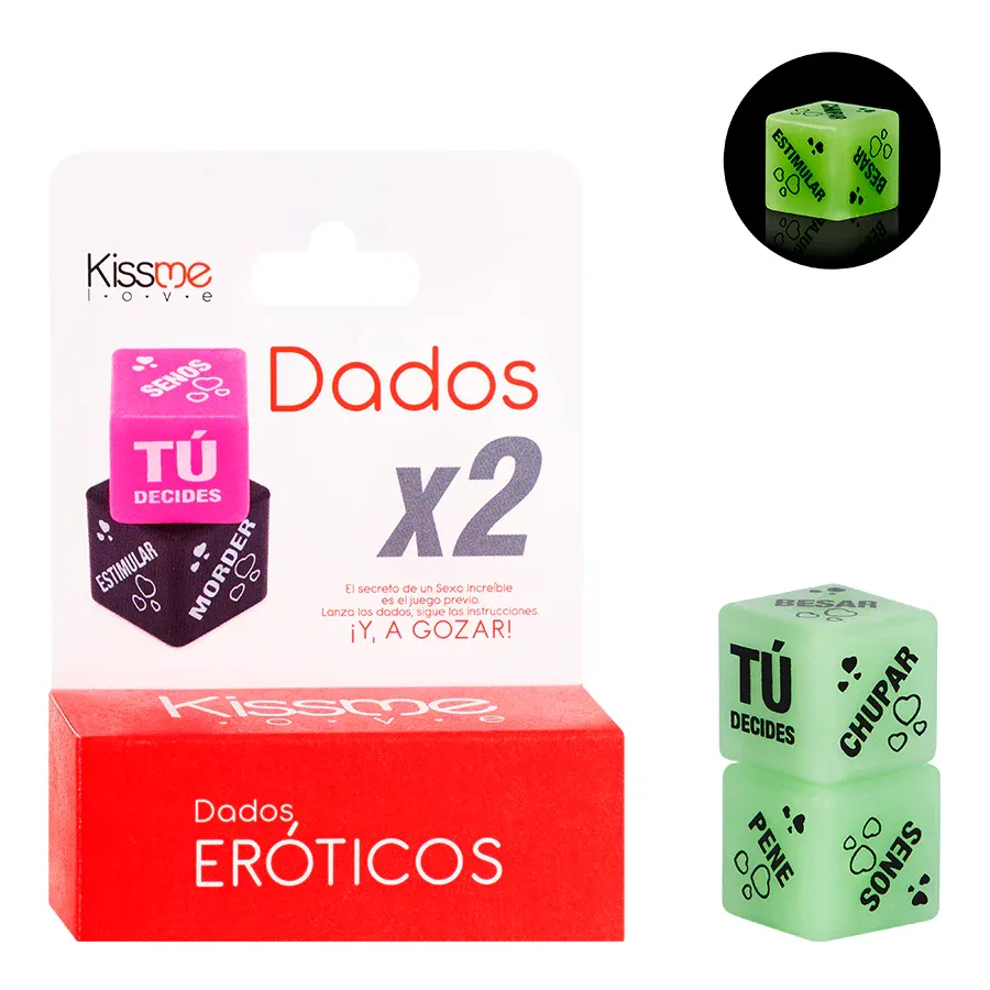 Dados Eróticos Neón x 2