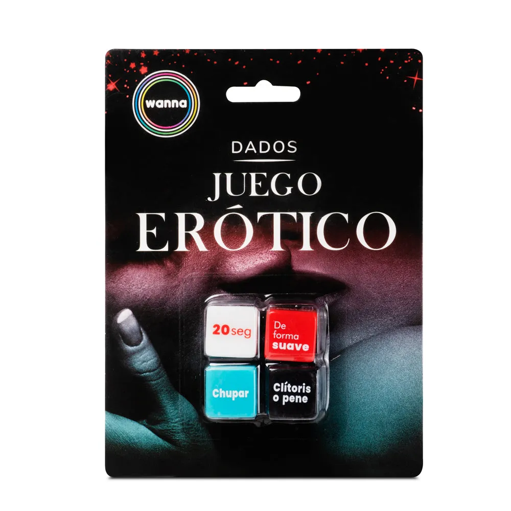 Dados Juego Erótico X 4 Unidades