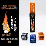 Dados Lanza y Toma Picante x 3