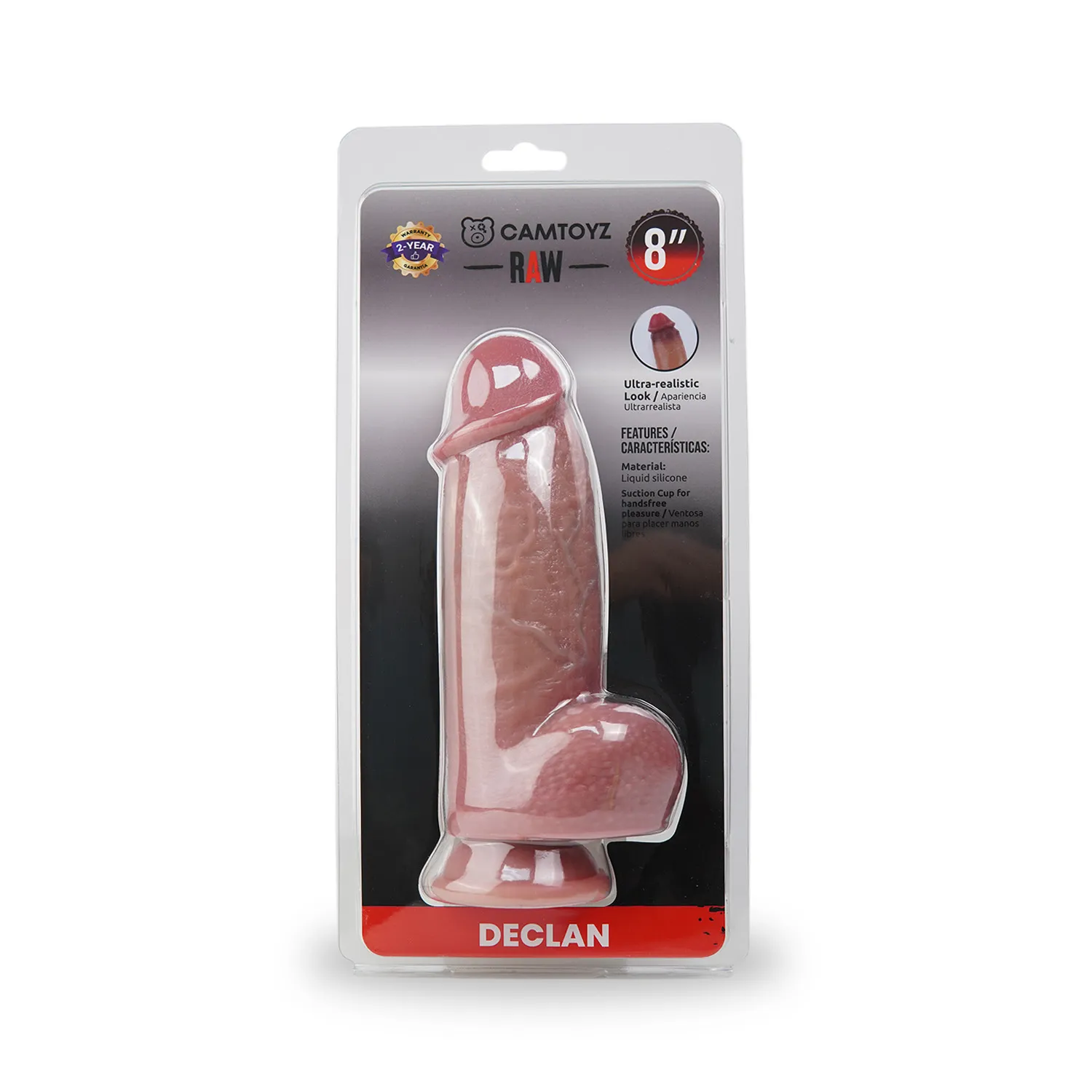 Dildo Ultrarealista Declan 21cm