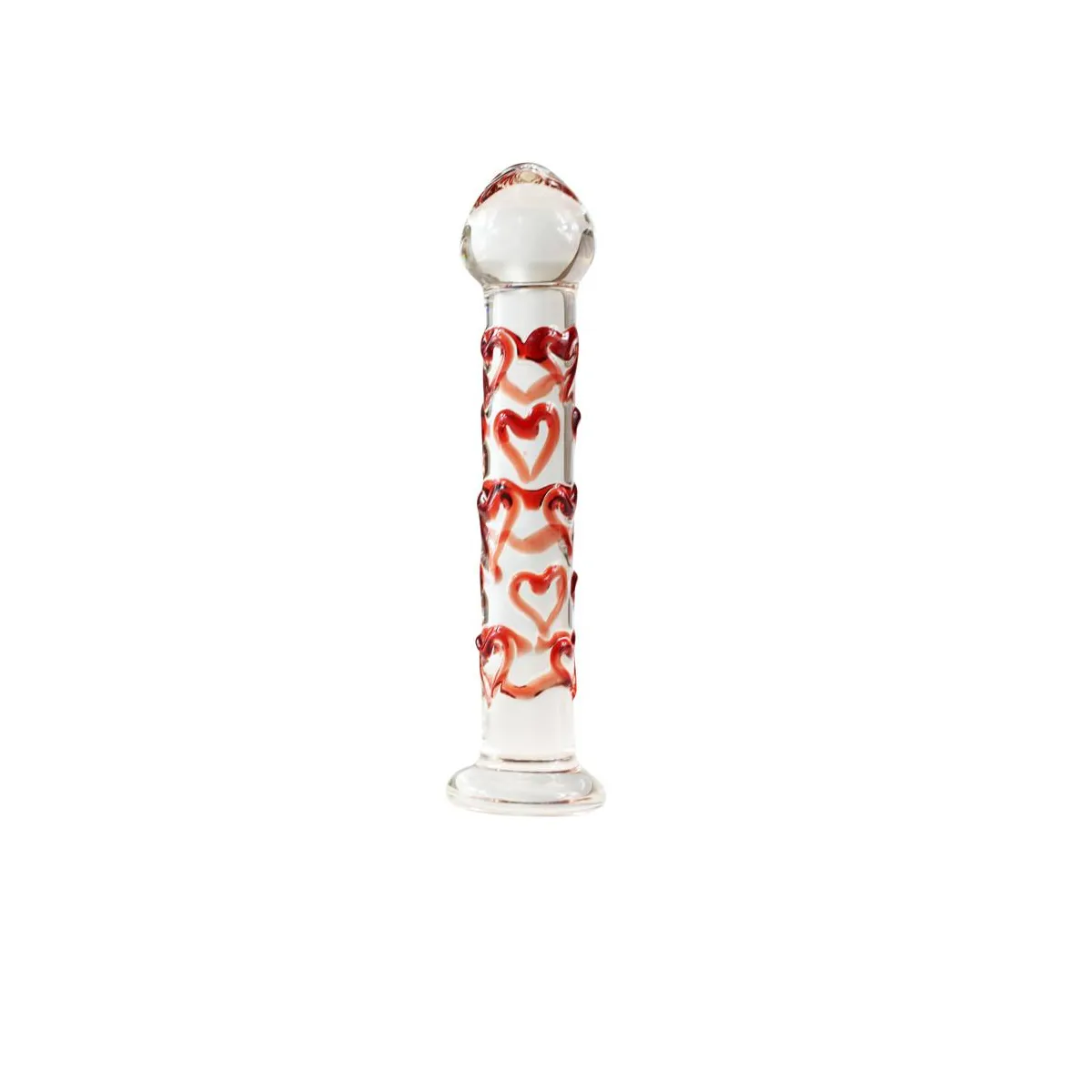 Dildo Vidrio Vulcano 18 cm