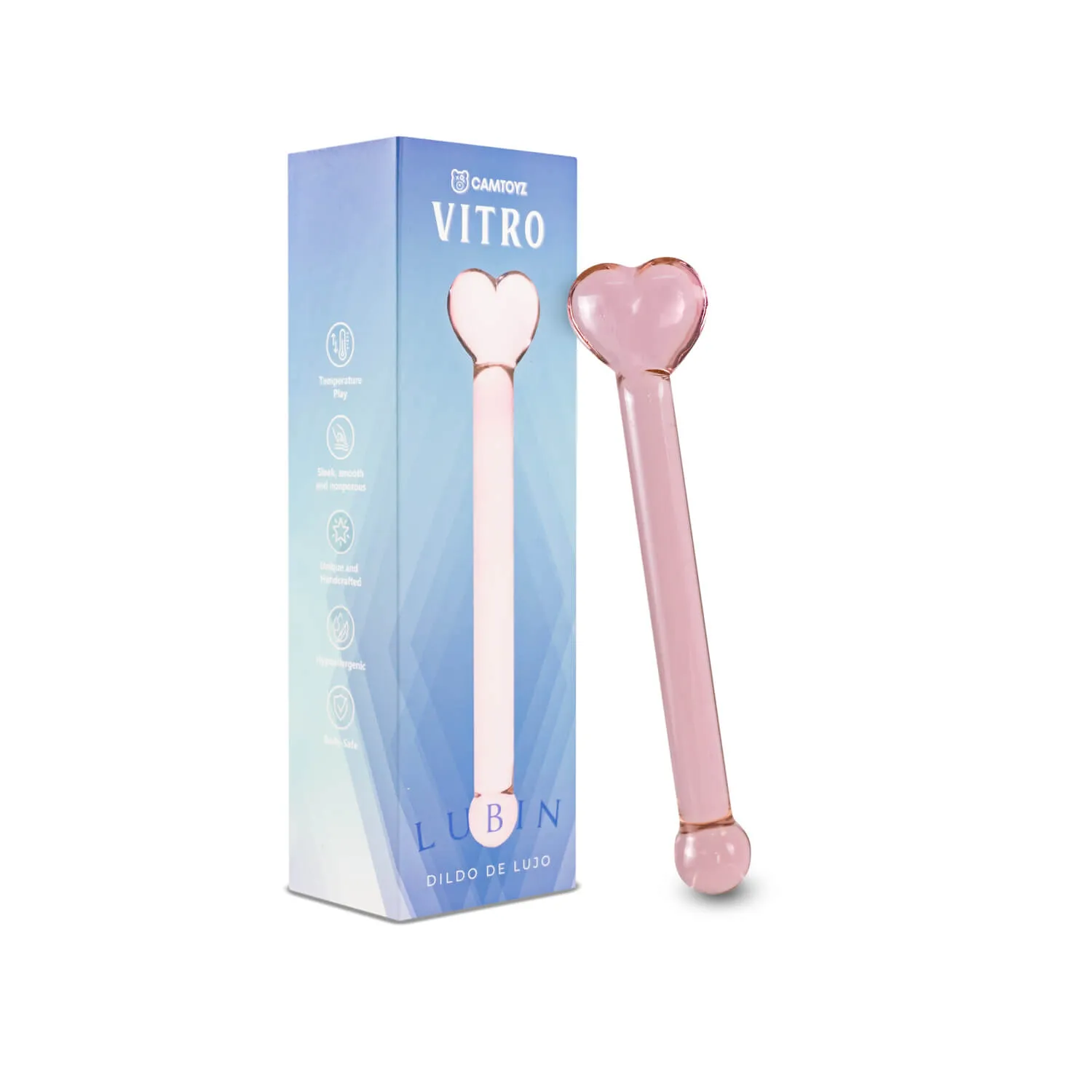 Dildo de Vidrio Lubin 22.5