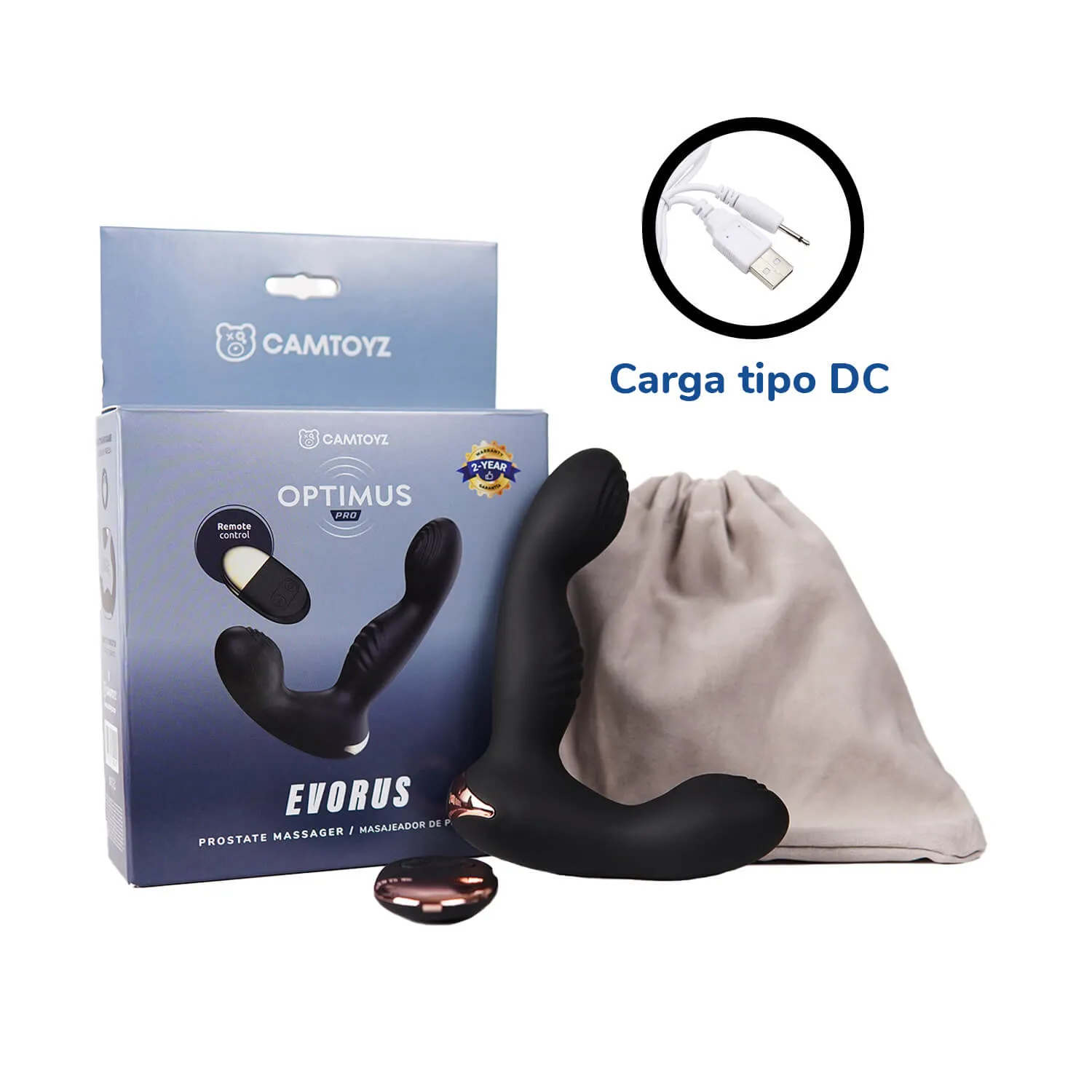 Estimulador de Próstata Evorus Camtoyz