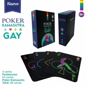 Juego de Cartas Poker Kamasutra Gay