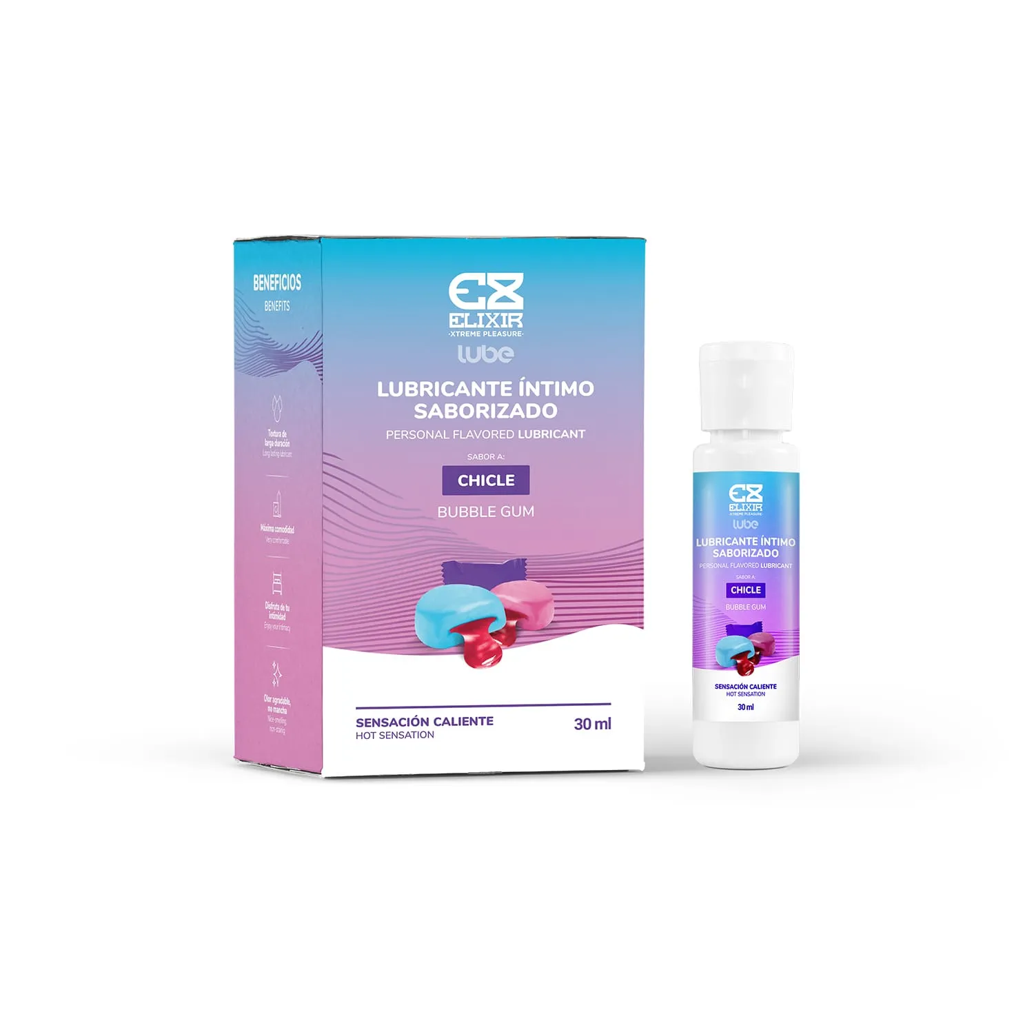 Lubricante-Caliente-Chicle-Elixir