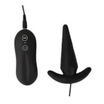 Plug Anal Vibrador Bakary Negro