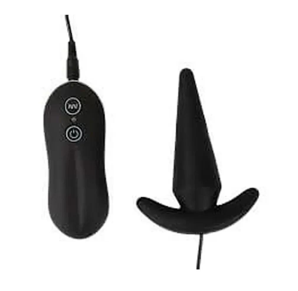 Plug Anal Vibrador Bakary Negro