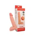 Sagan Dildo Ultrarealista con Adaptador Sex Machine Lovense