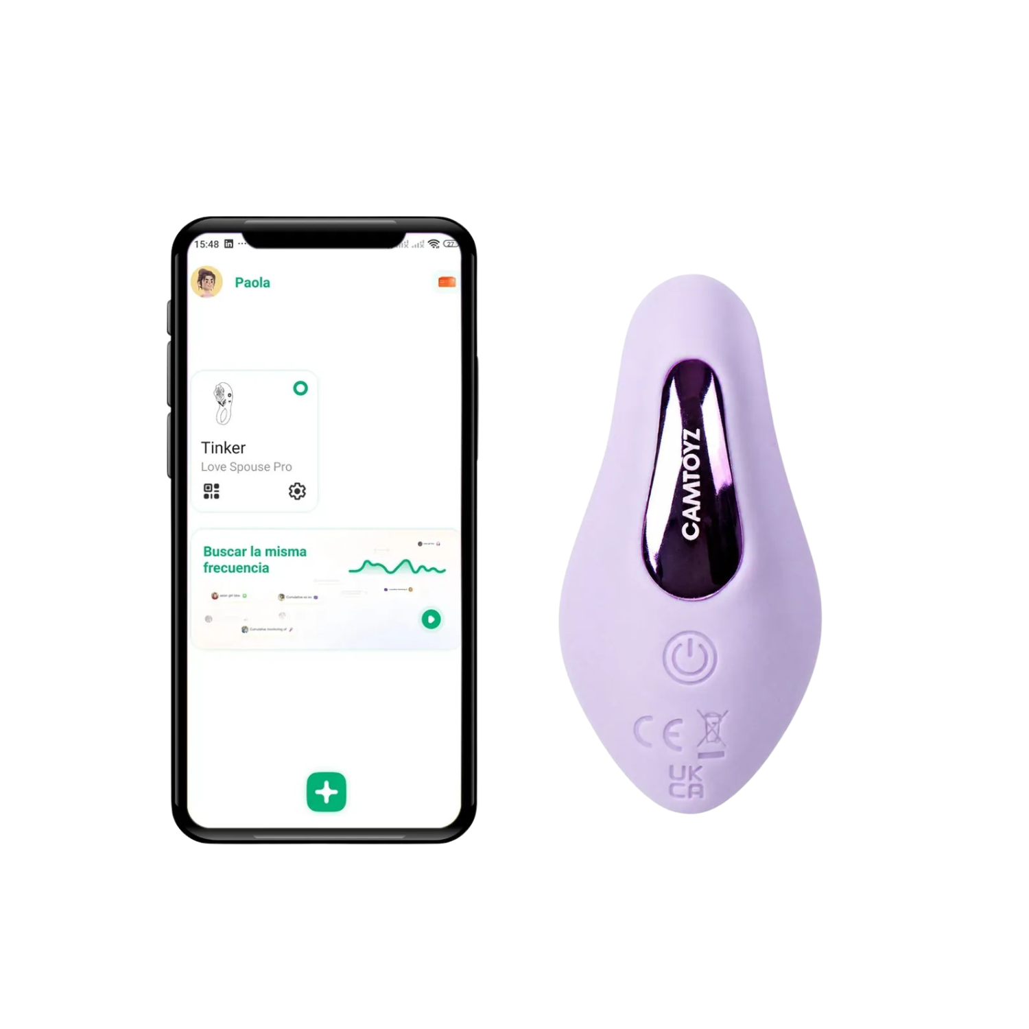 Vibrador Para Panty Tinker Con App