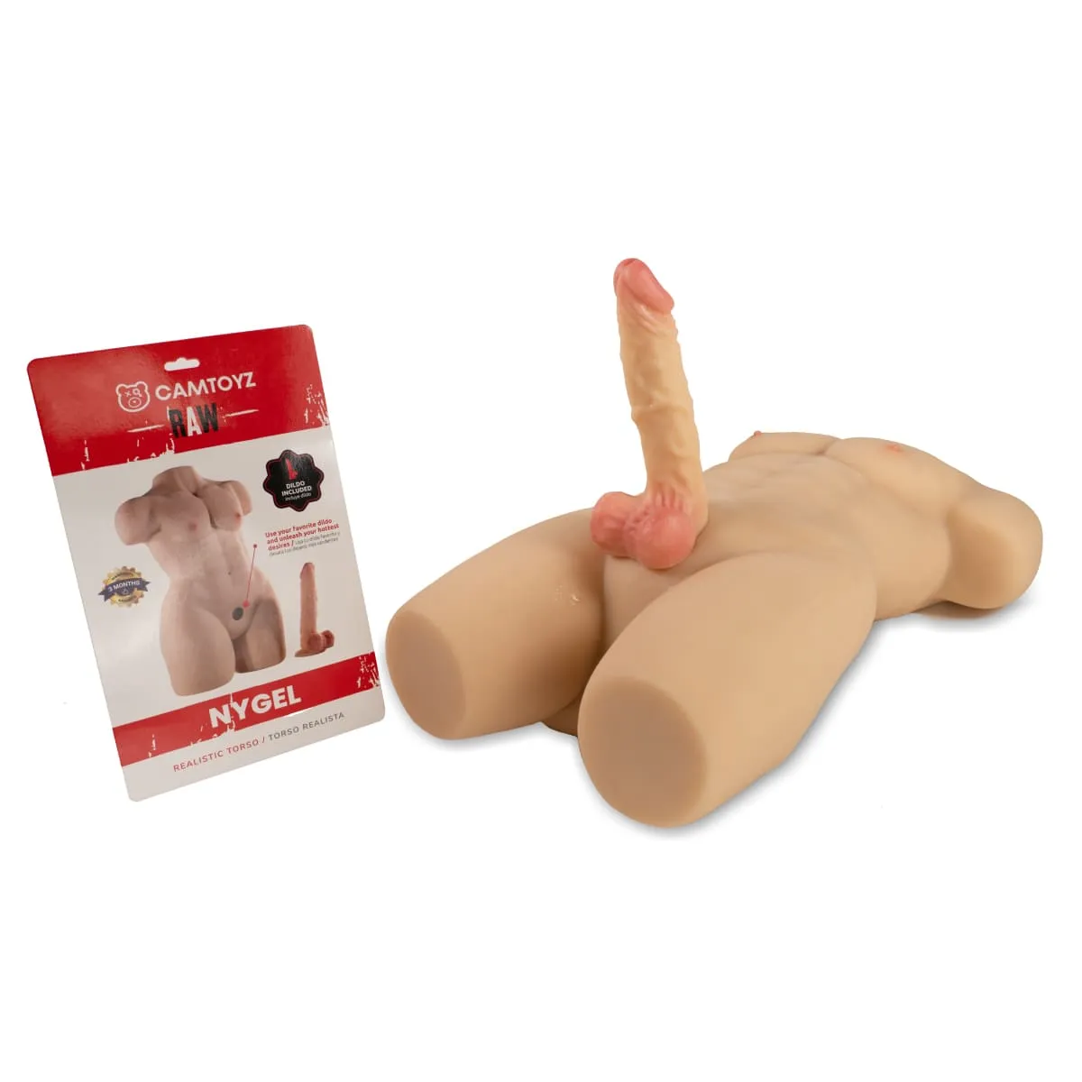 Torso Masculino Nygel Piel Clara