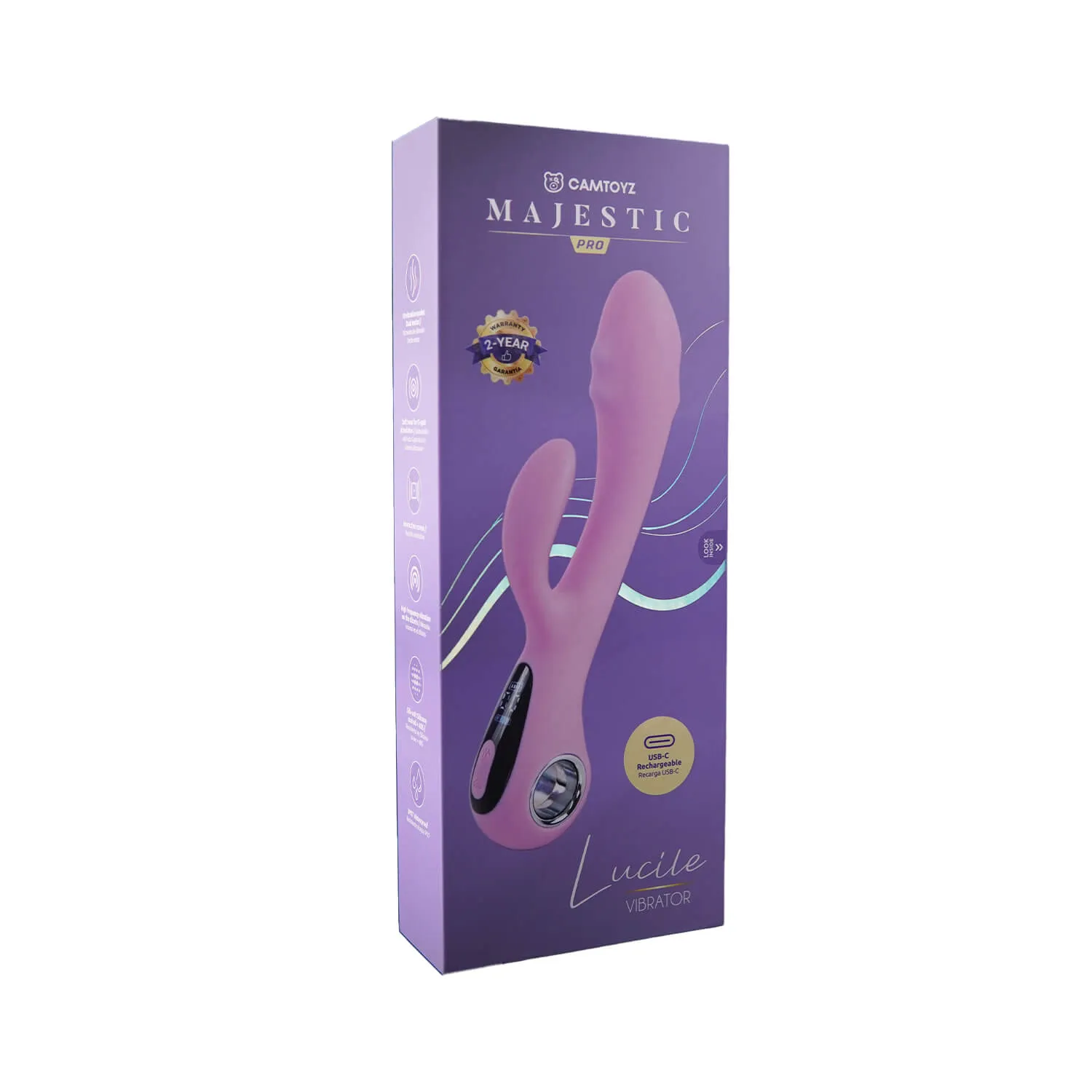 Vibrador-Doble-Lucile-Majestic-Pro-