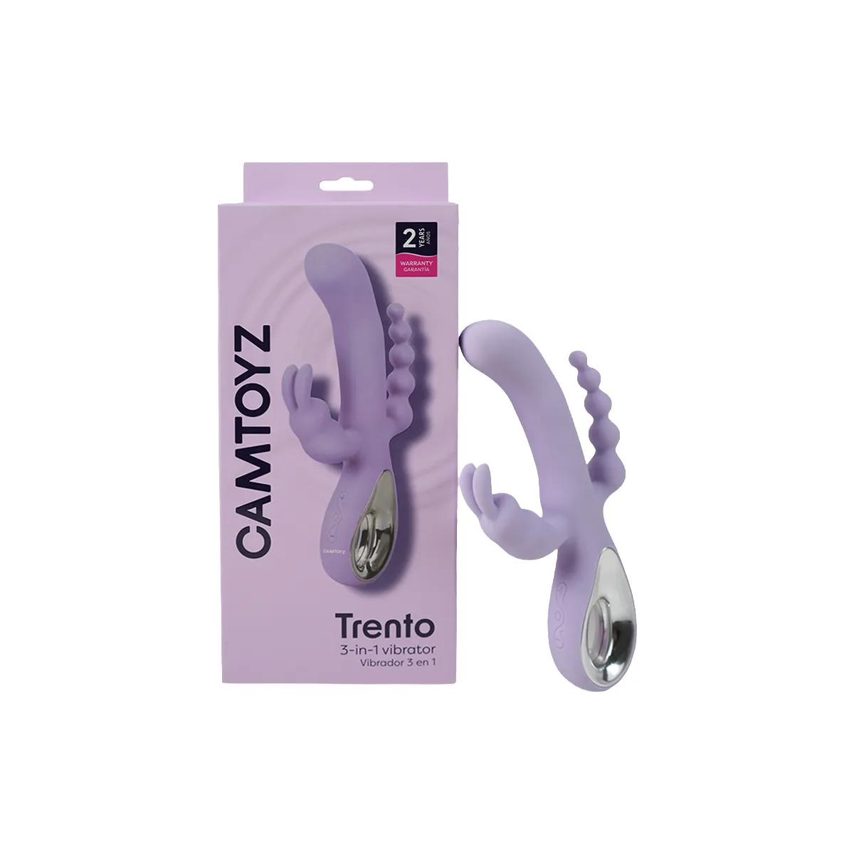 Vibrador Triple Estimulación Trento