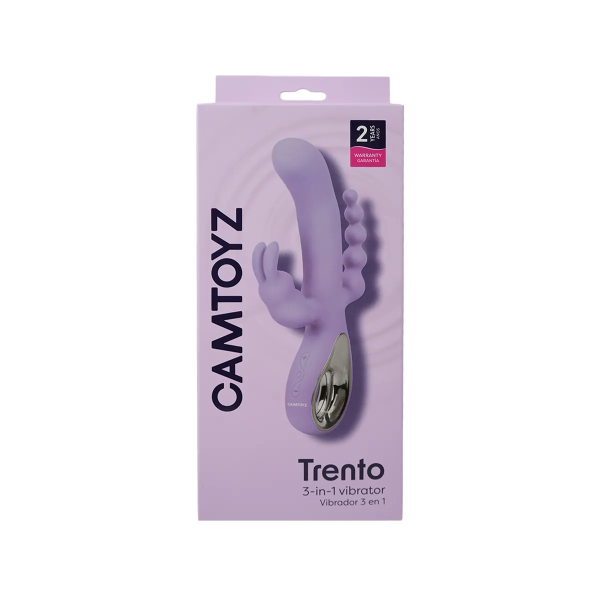 Vibrador Triple Estimulación Trento