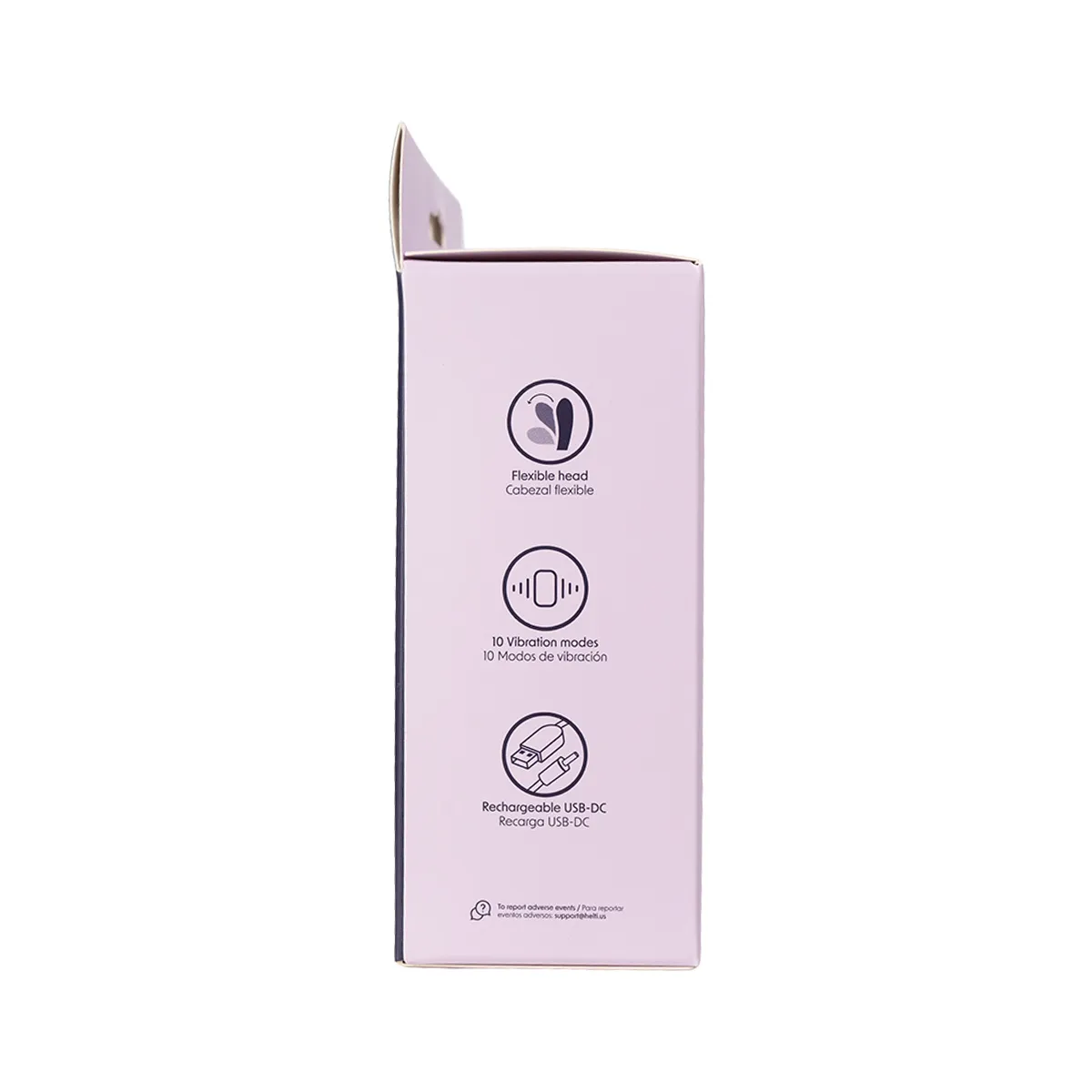 Vibrador Aselia Morado Camtoyz