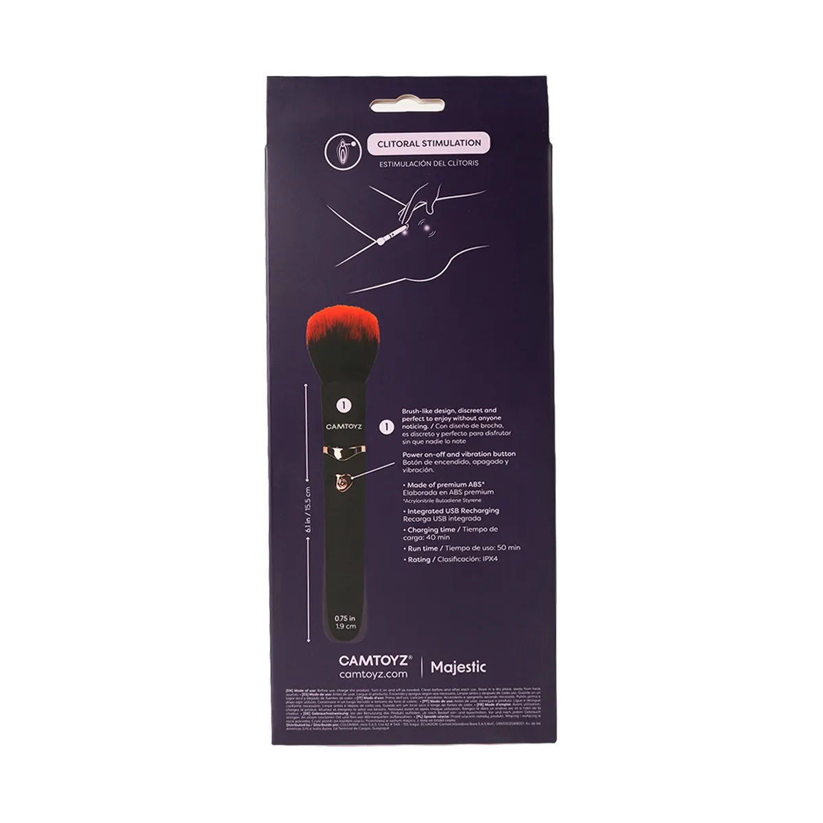 Brocha Vibrador Blushy