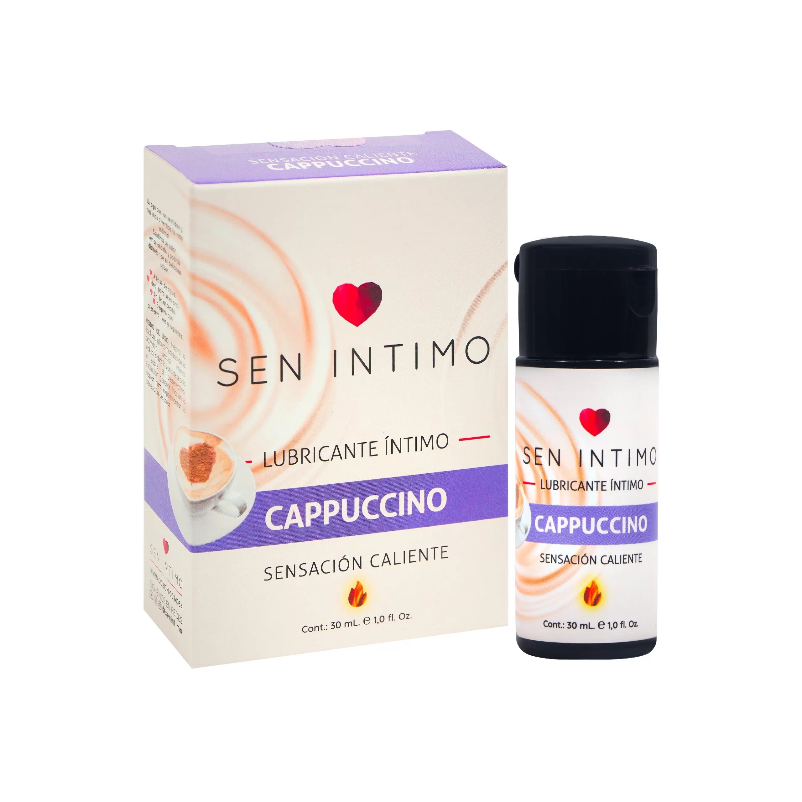 Lubricante Caliente Cappuccino Sen Intimo