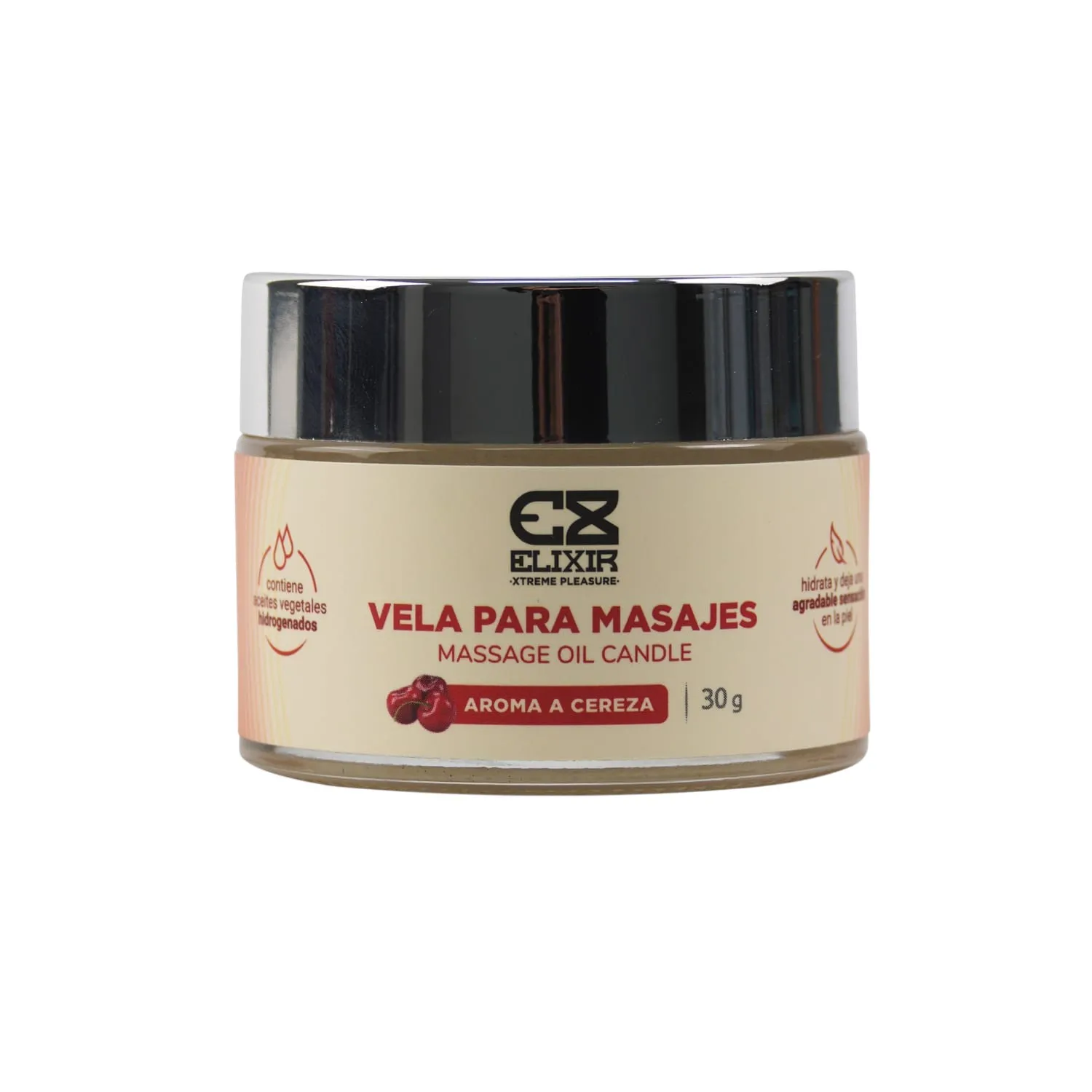 Vela para Masajes Cereza Elixir