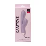 Vibrador Doble Dona con Sensación de Calor
