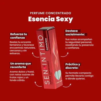 Feromonas Infused Parfum Sexy Sen Intimo