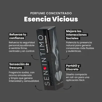 Feromonas Infused Parfum Vicious Sen Intimo