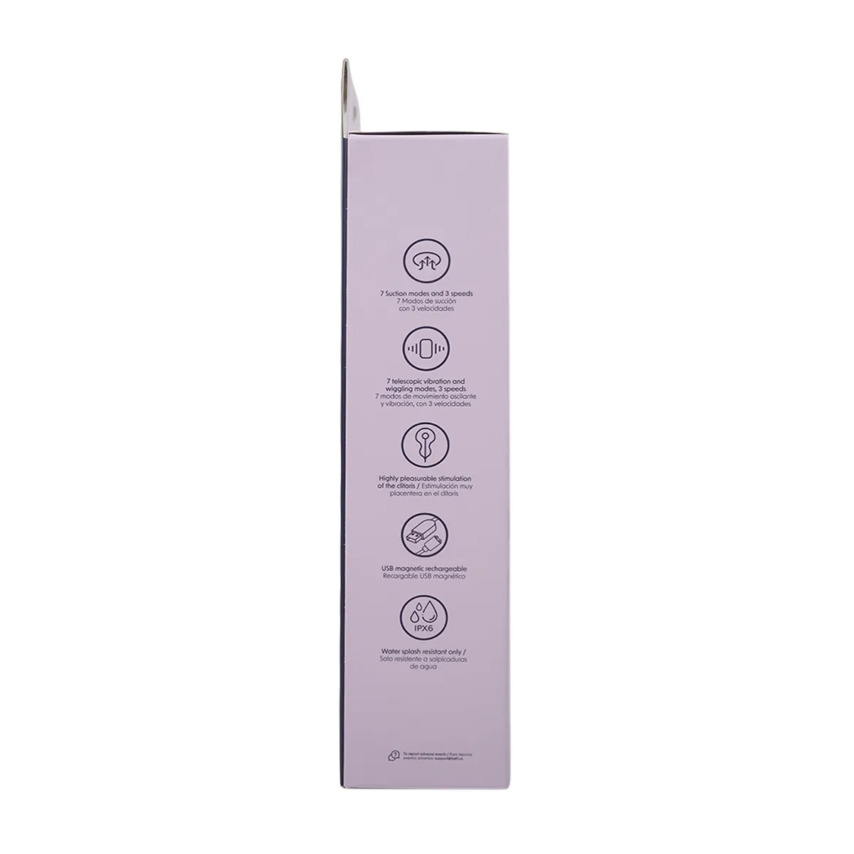 Lotus G-spot Vibrador con Bala Camtoyz