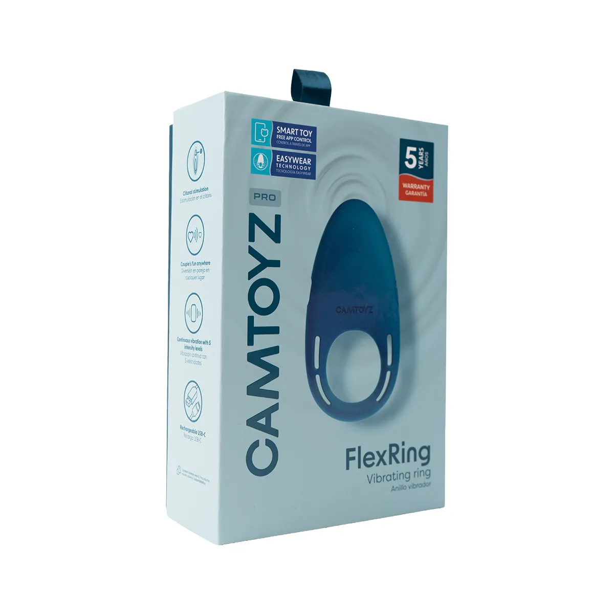 FlexRing Anillo Vibrador para el Pene con App CamToyz