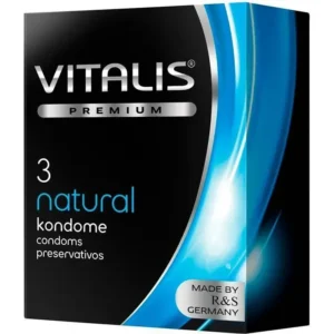 Condones Vitalis Natural Premium X3