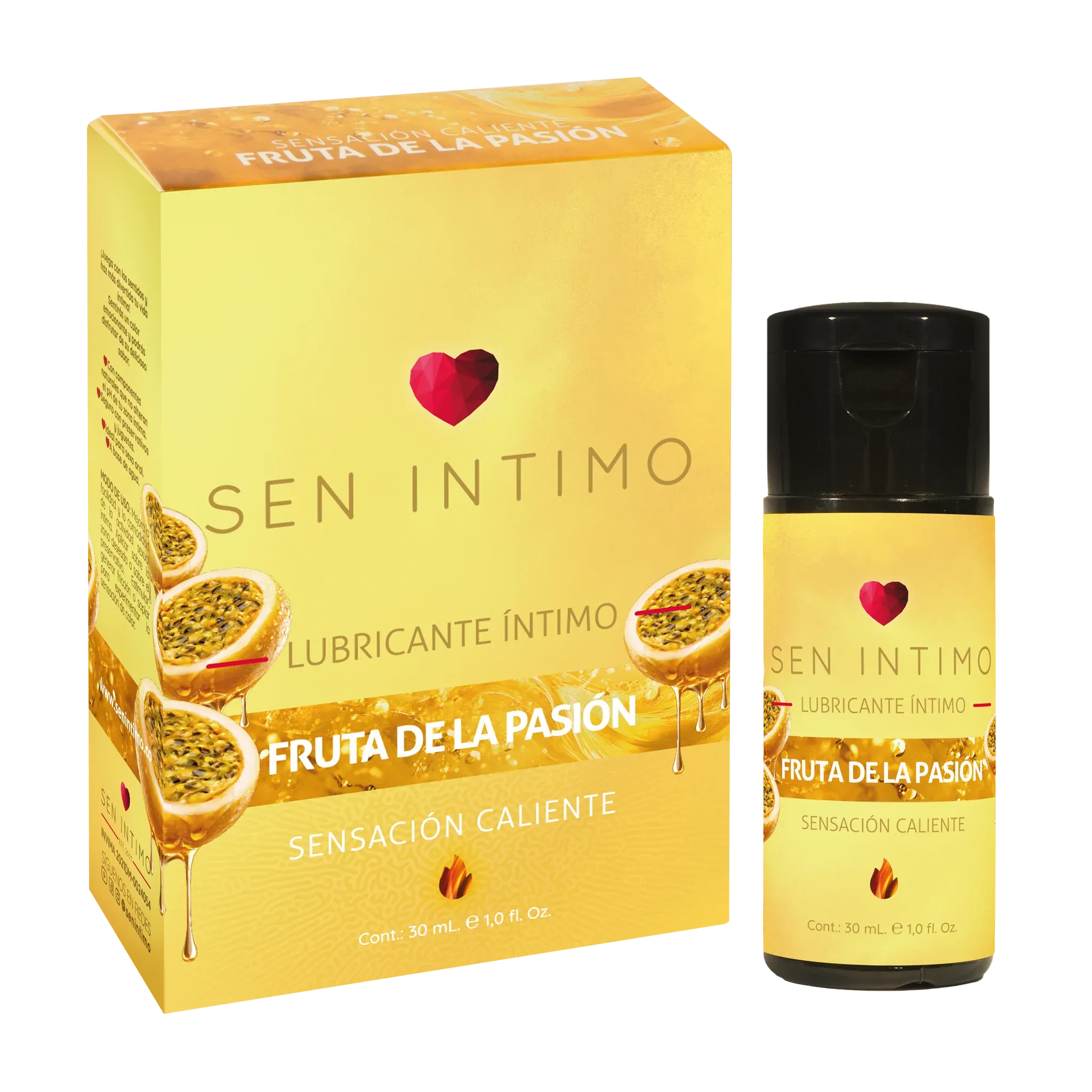 Lubricante Caliente Maracuyá Sen Intimo